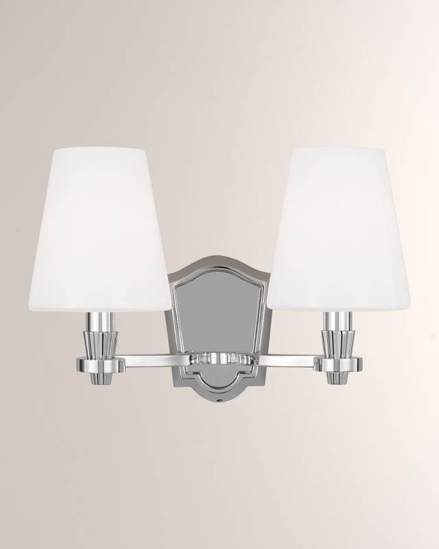 2- Light Vanity Paisley By Alexa Hampton