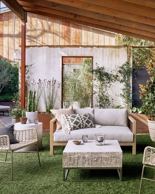 Bandera Outdoor Woven Club Chair