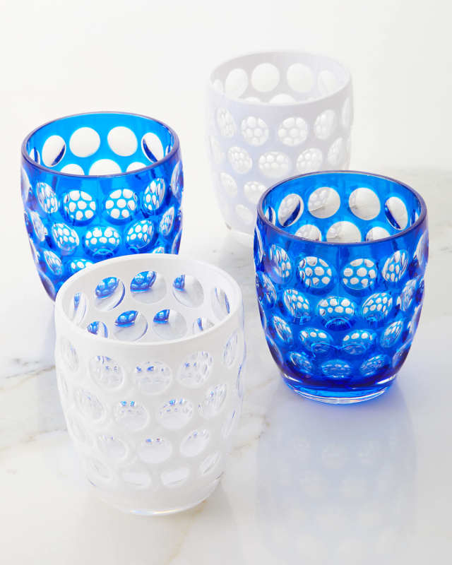 Set of 4 Double Old Fashioned Glasses