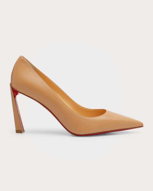 Condora Leather Red Sole Pumps