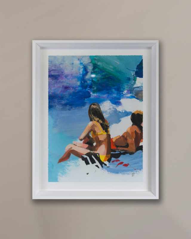 "Beach Studies 19" Giclee by Van Hoang