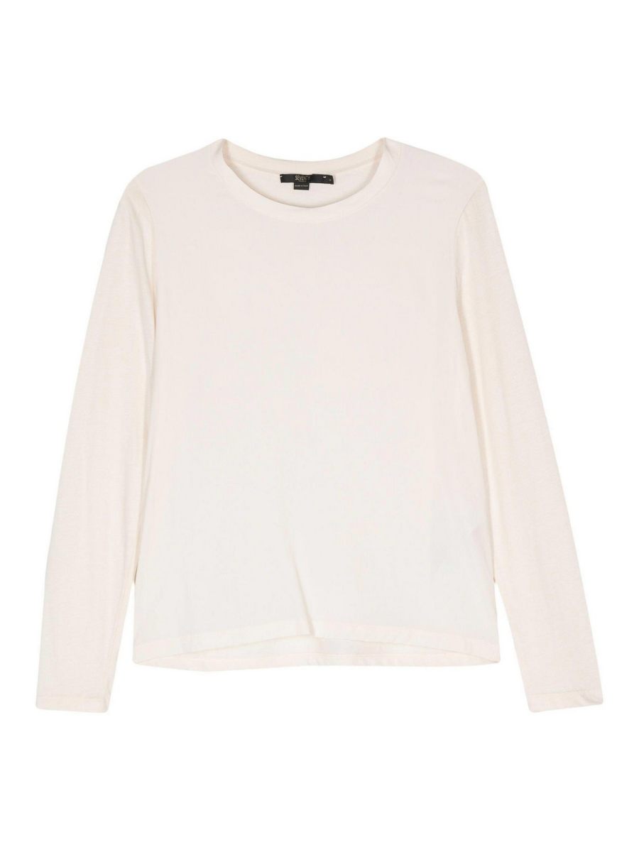 Seventy Pull Col Rond - Blanc