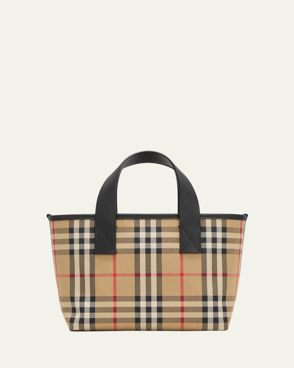 Kid's Check Tote Bag