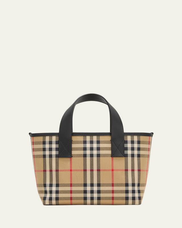Kid's Check Tote Bag