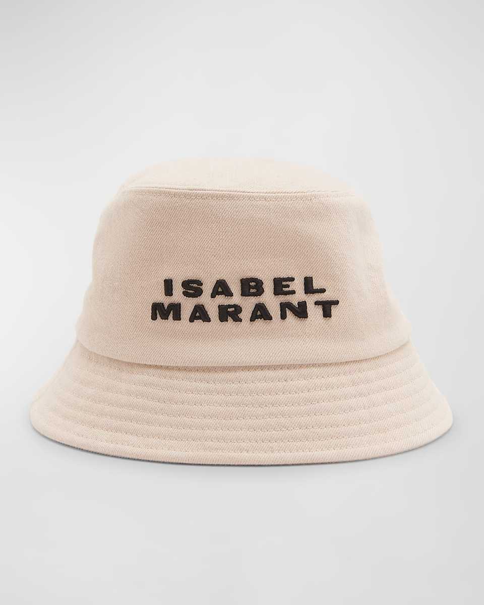 Haley Embroidered Logo Canvas Bucket Hat