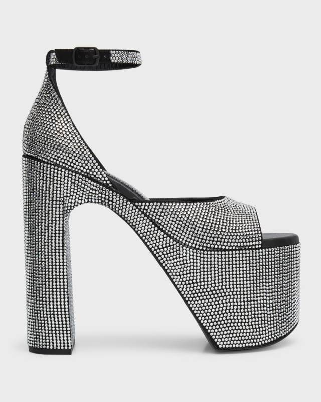Camden 160mm Sandals with Rhinestones
