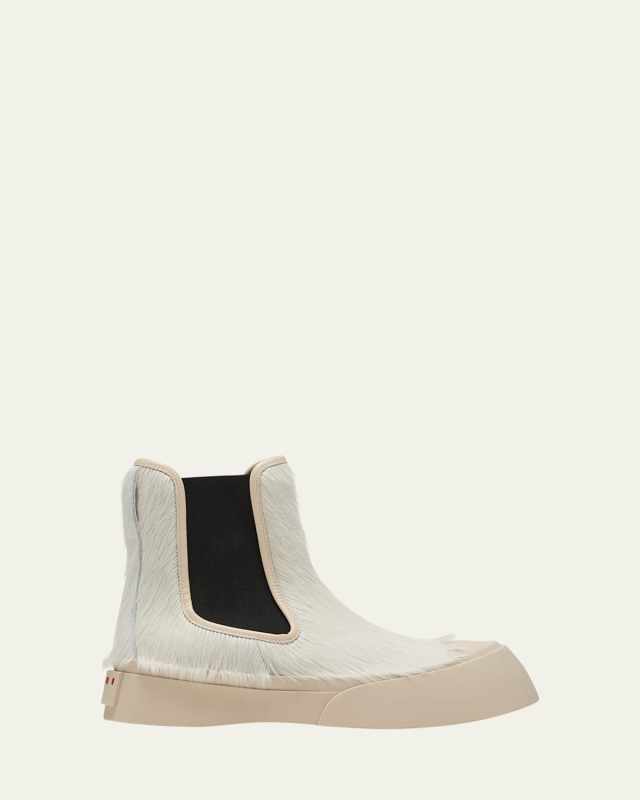 Pablo Calf Hair Chelsea Boots