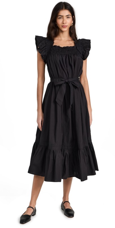 Cleobella Tabitha Solididi Dress Black