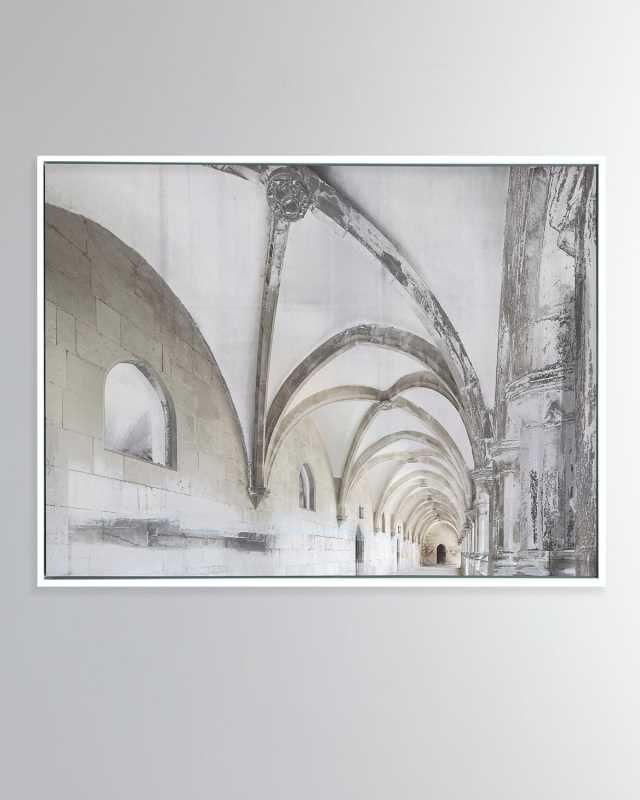 "Perspectives in Stone" Hand-Embellished Giclee on Canvas Wall Art by Carol Benson-Cobb
