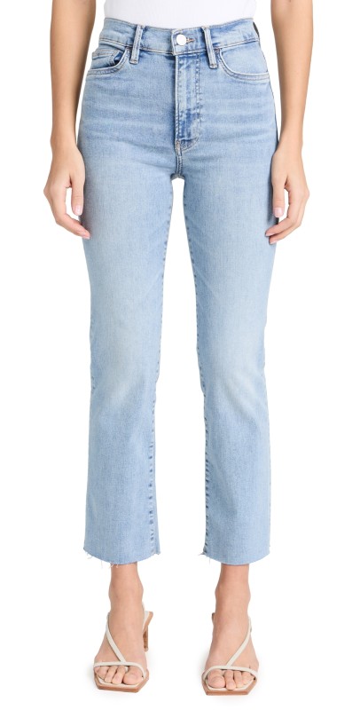 FRAME Le High Straight Raw After Jeans Colorado