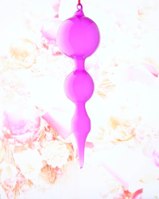 Finial Glass Ornament