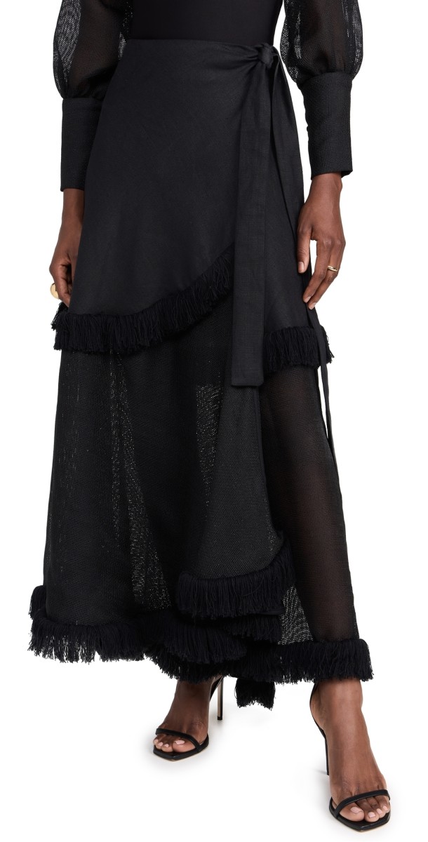 Maylé Vásquez Dominico Skirt Black