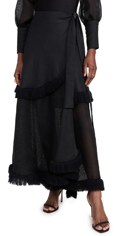 Maylé Vásquez Dominico Skirt Black