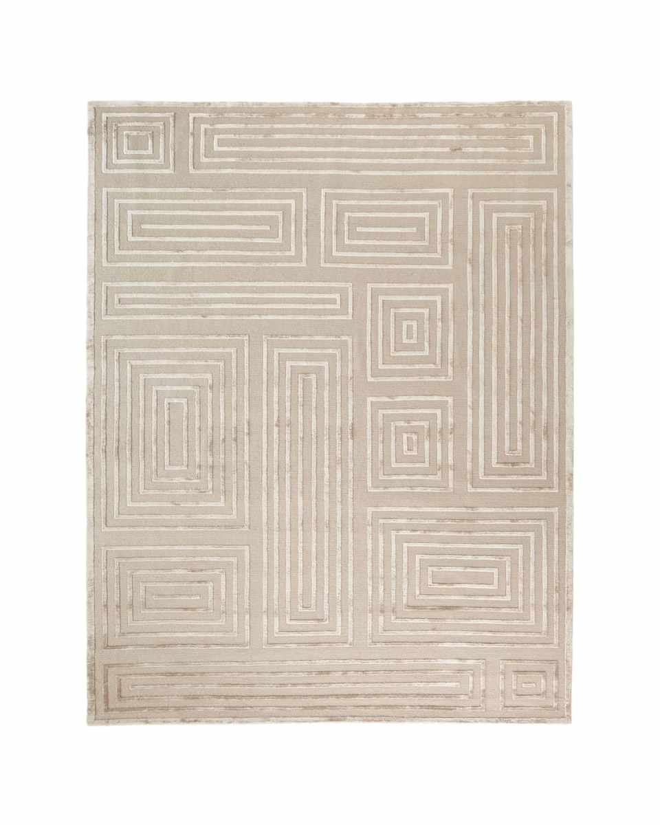 Spiral Quads Rug, 8' x 10'