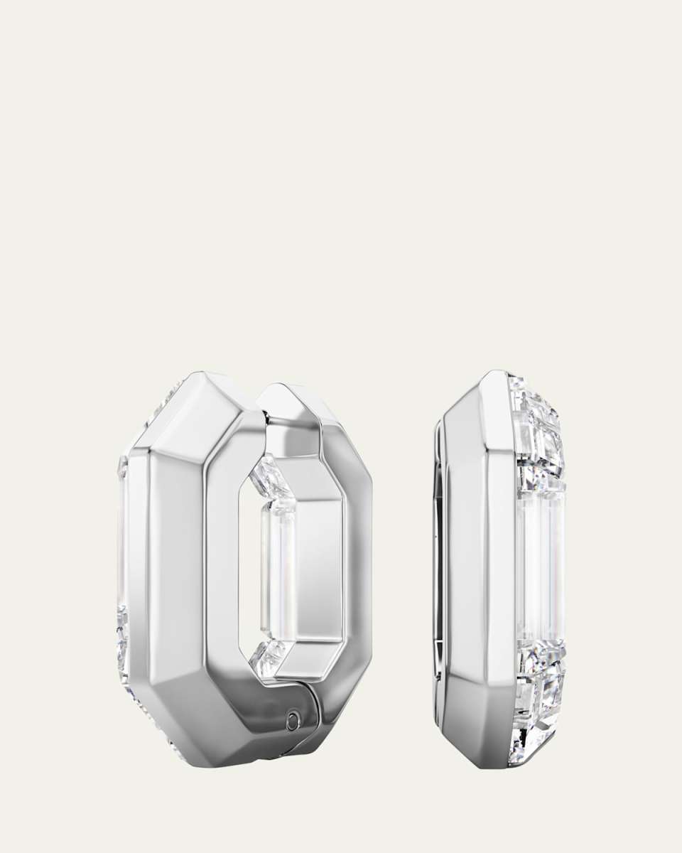 Octagon Small Lucent Hoop Earrings
