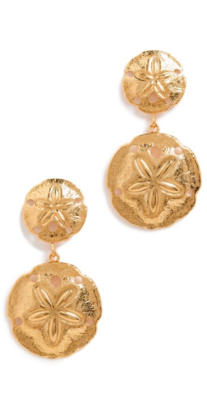 Jennifer Behr Marinae Earrings Gold