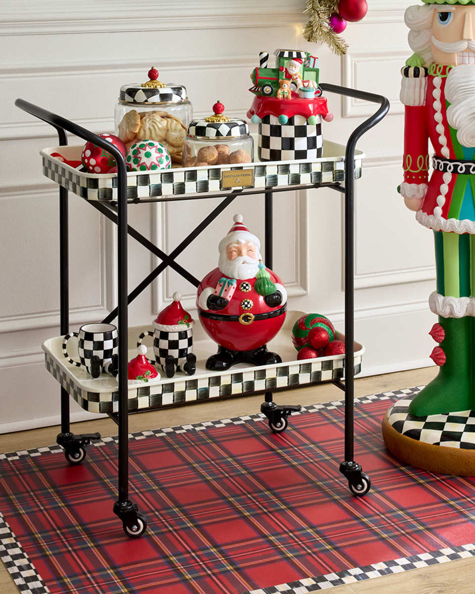 Granny Kitsch Santa Cookie Jar