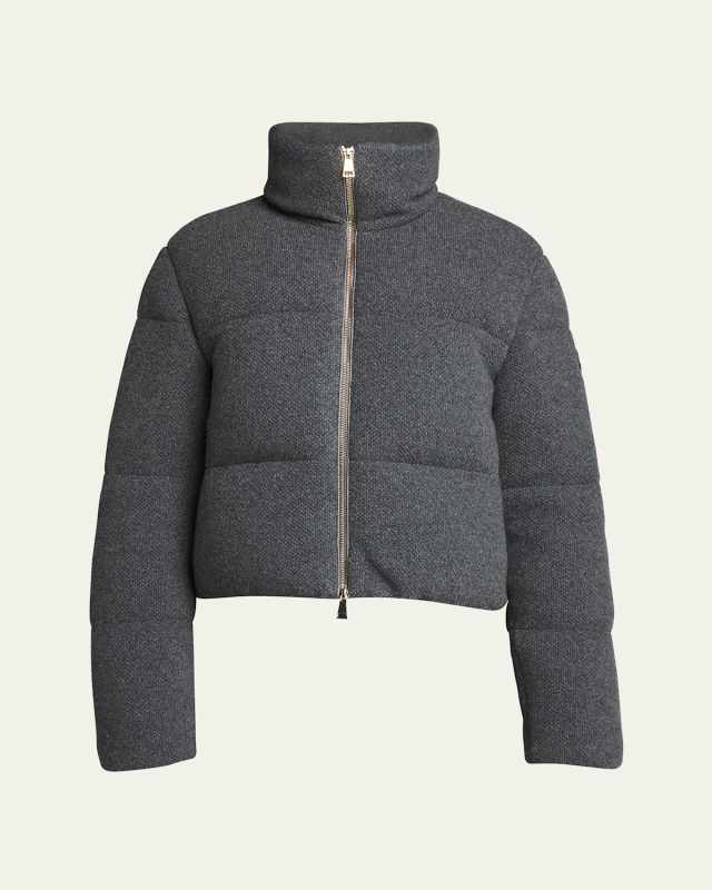 Breze Cashmere-Blend Puffer Jacket