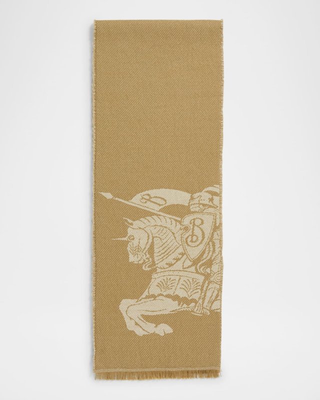 Men's Denim-Effect EKD Scarf