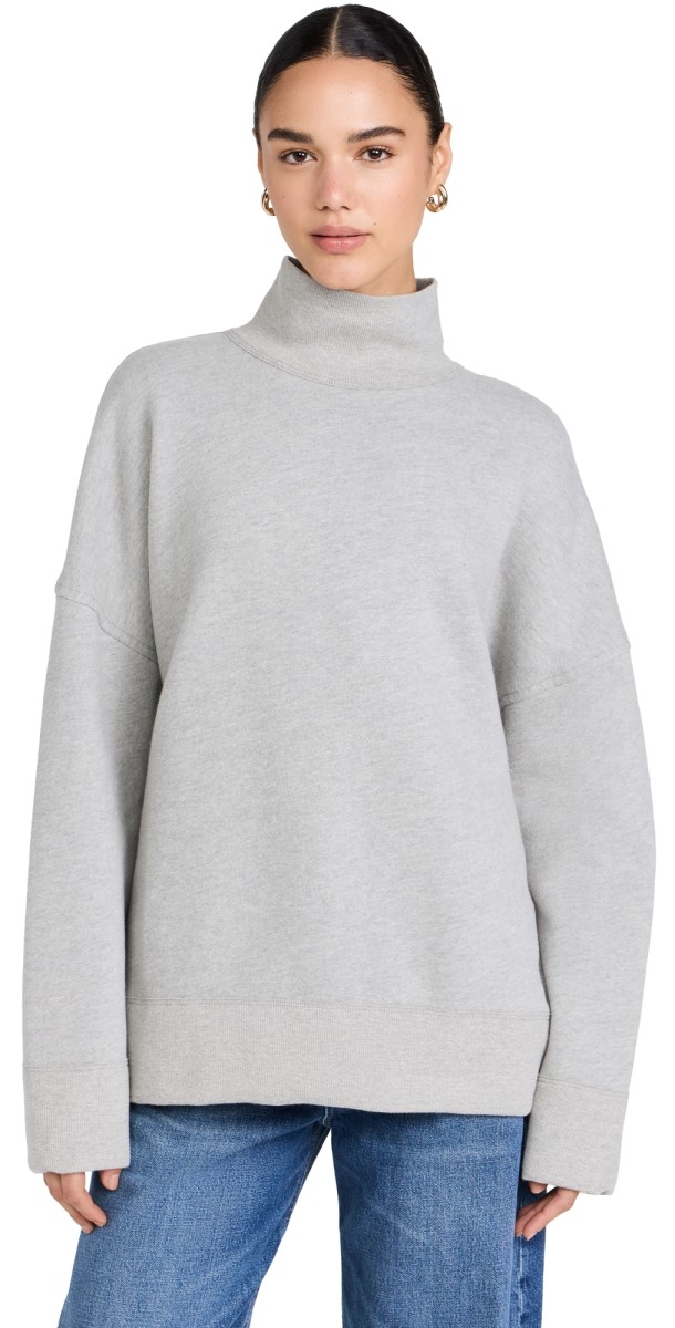 Citizens of Humanity Cara Turtleneck Heather Grey