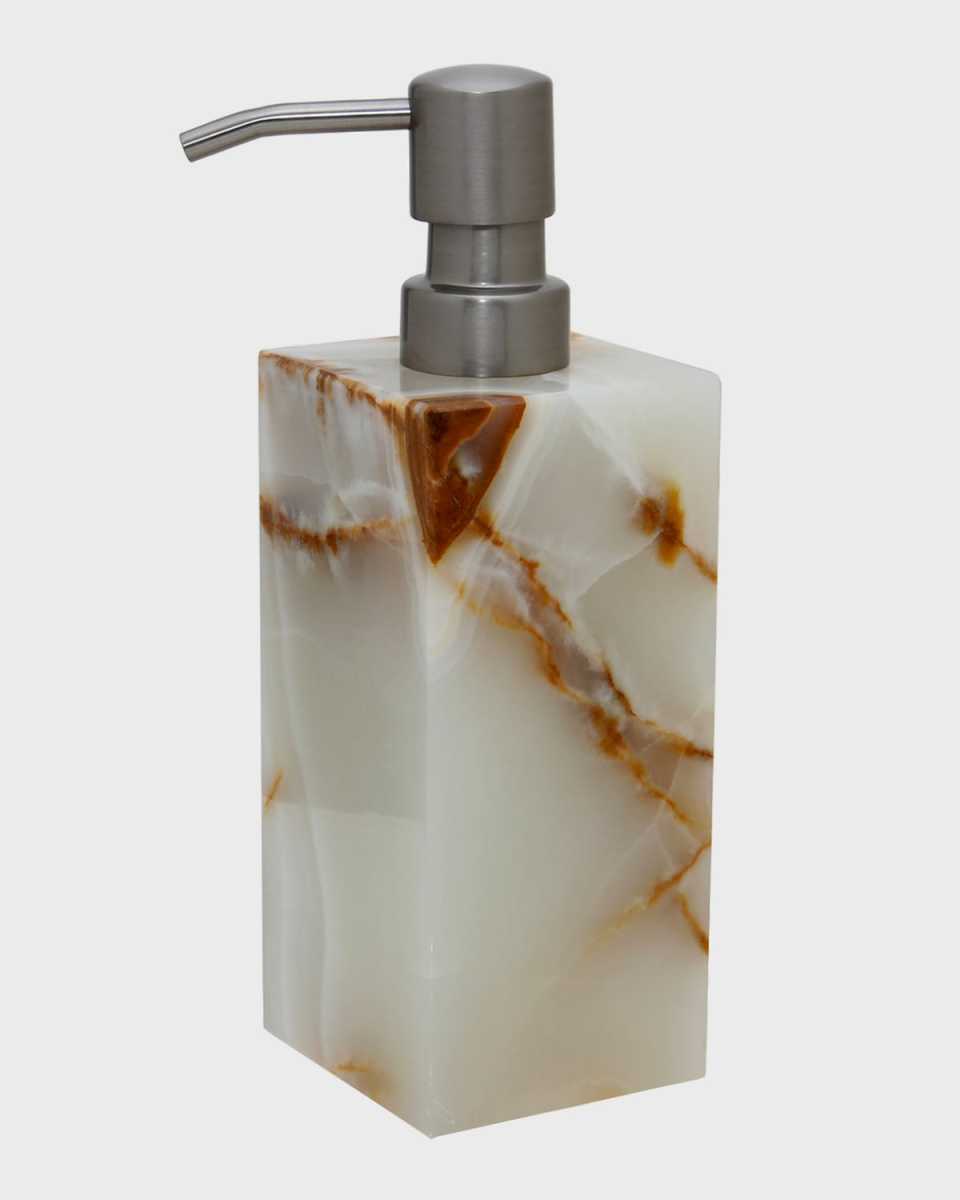 Myrtus Collection Light Green Onyx Soap Dispenser