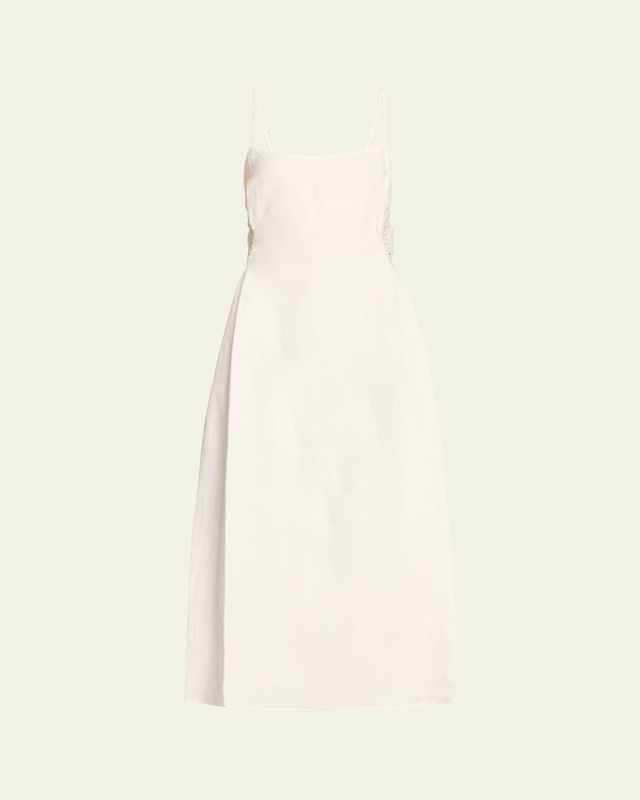 Brant Spaghetti-Strap Midi Dress