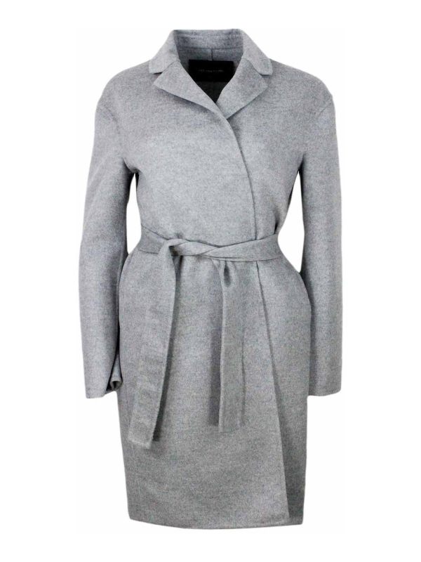 Fabiana Filippi Manteau Court - Gris