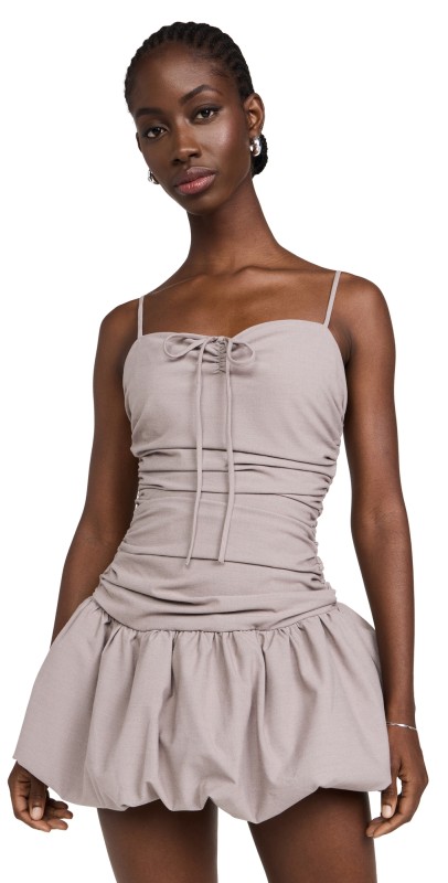 For Love & Lemons Marianne Mini Dress Purple