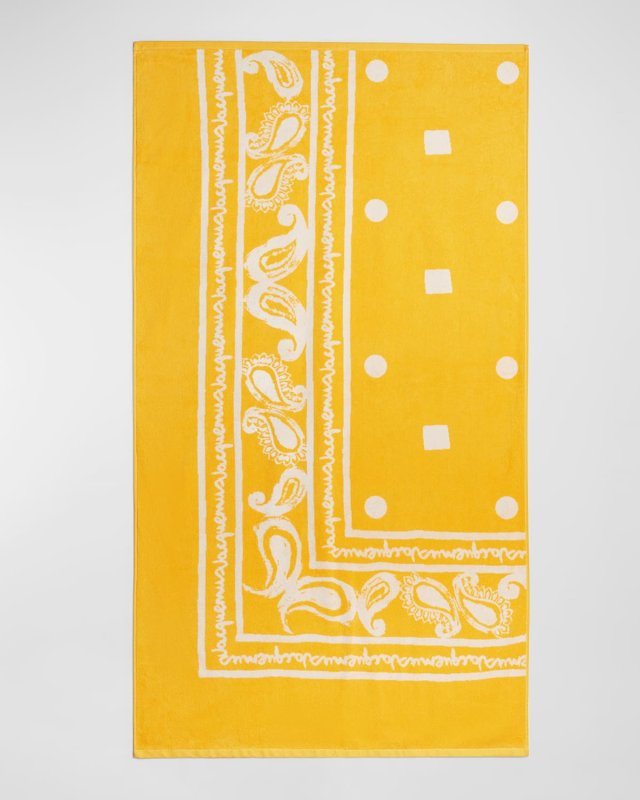 La Serviette Bandana Graphic Cotton Towel