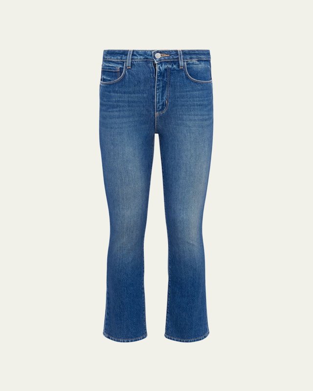 Mira Ultra High Rise Cropped Micro Bootcut Jeans