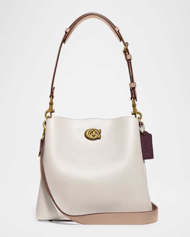 Willow 24 Leather Bucket Bag