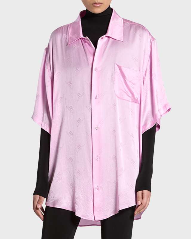 Postcard All-Over Print Minimal Shirt