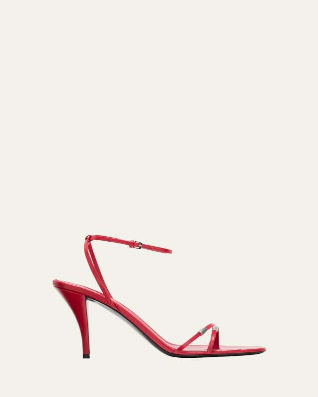 Cleo Bijoux Strappy Leather Sandals