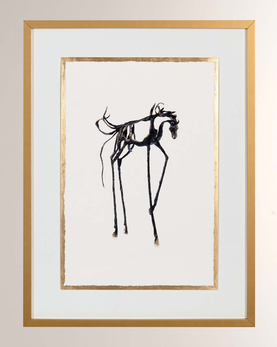 "Horse Sculpture I" Wall Art