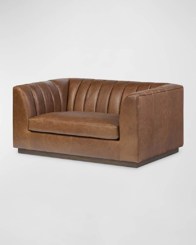 Alec Leather Chair and a Half