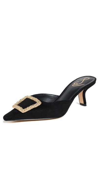 Sam Edelman Brit Mules Black