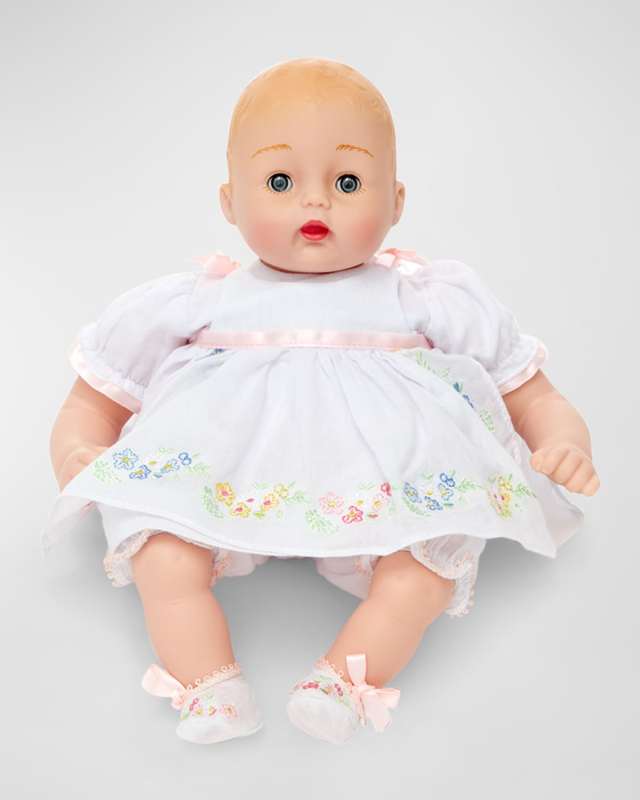 Pretty Pinafore Huggable Huggums Baby Doll