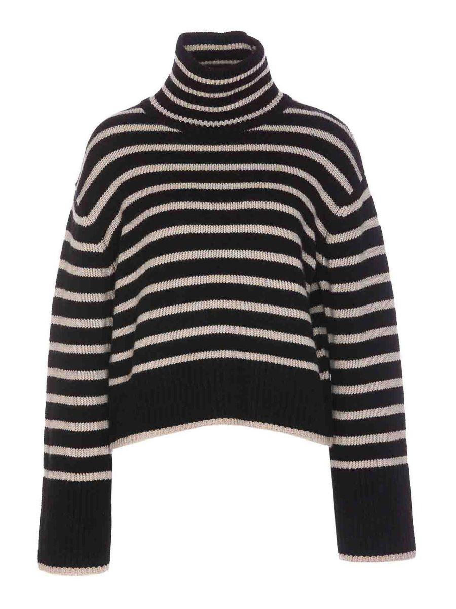 Lisa Yang Pull Col Rond - Noir