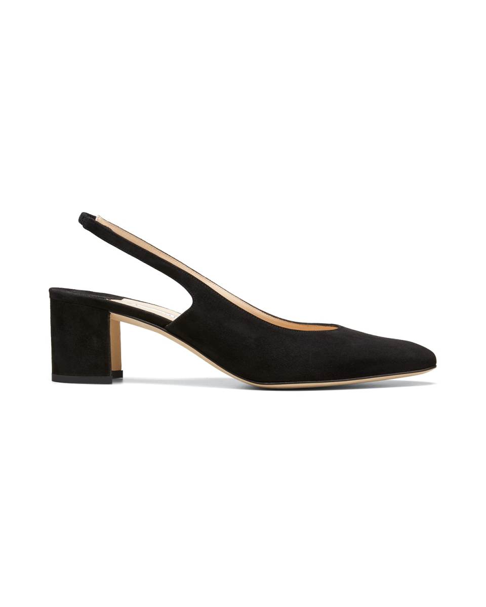 50mm Allurasa Suede Slingback Pump