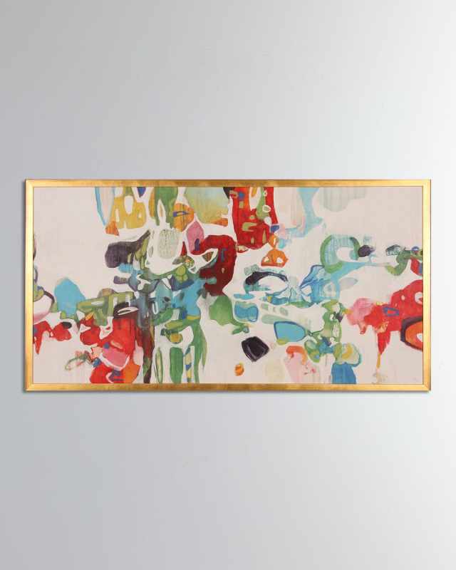 Vibrant Flow 63" x 33"
