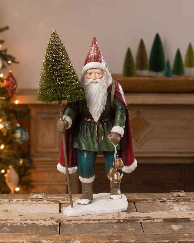 Jewel-Tide Father Christmas Ornament