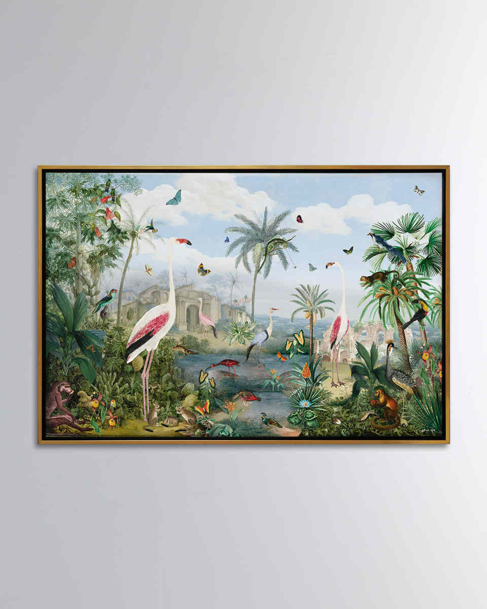 Paradise Chinoiserie Giclee Art Print