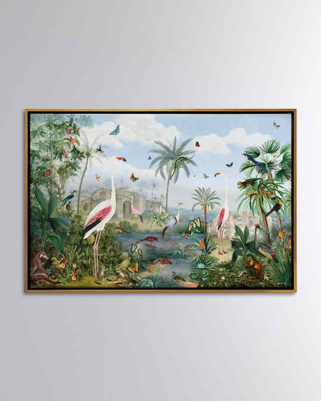 Paradise Chinoiserie Giclee Art Print