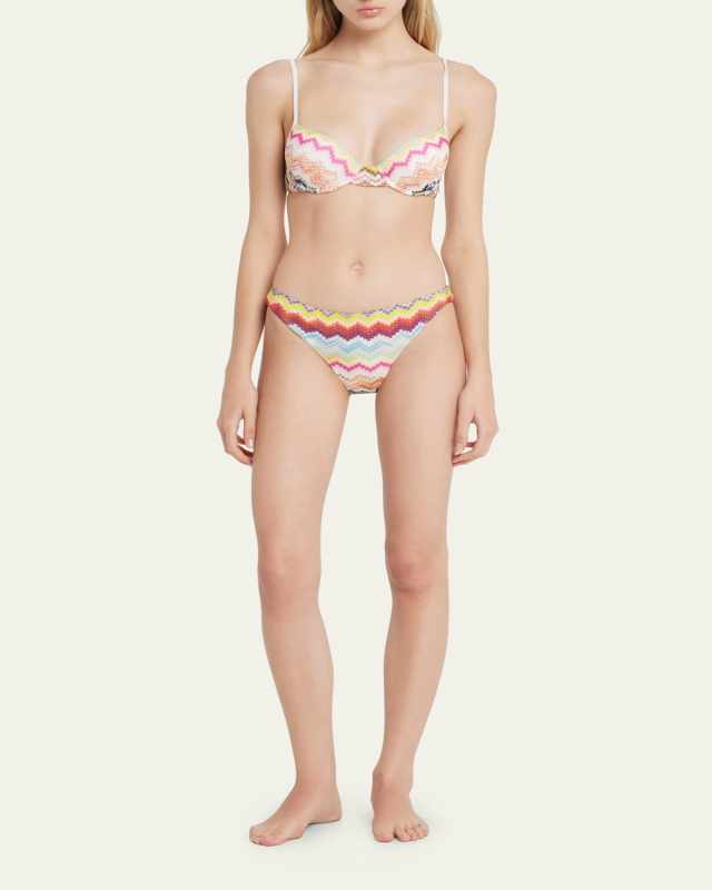 Chevron Two-Piece Bikini Set