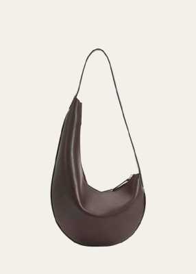 AESTHER EKME Lune Mini Zip Calfskin Hobo Bag
