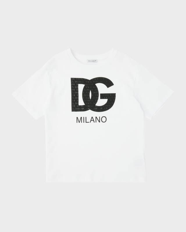 Boy's Oversized Logo Short-Sleeve T-Shirt, Size 4-