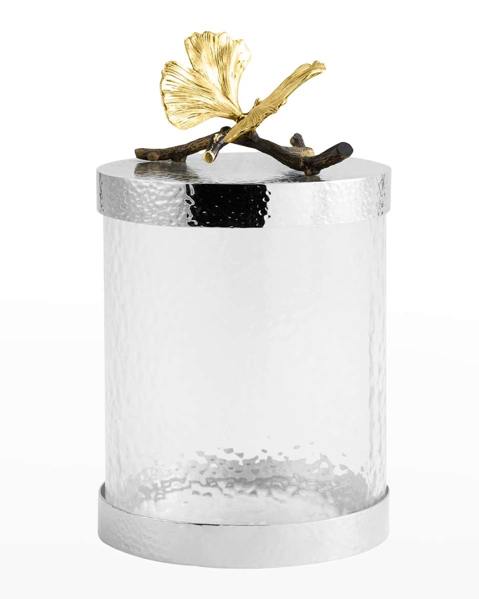 Butterfly Ginkgo Canister, Small