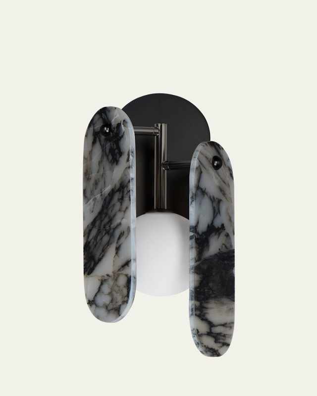 Nina Magon Design from Studio M Megalith Wall Sconce Striae Arya