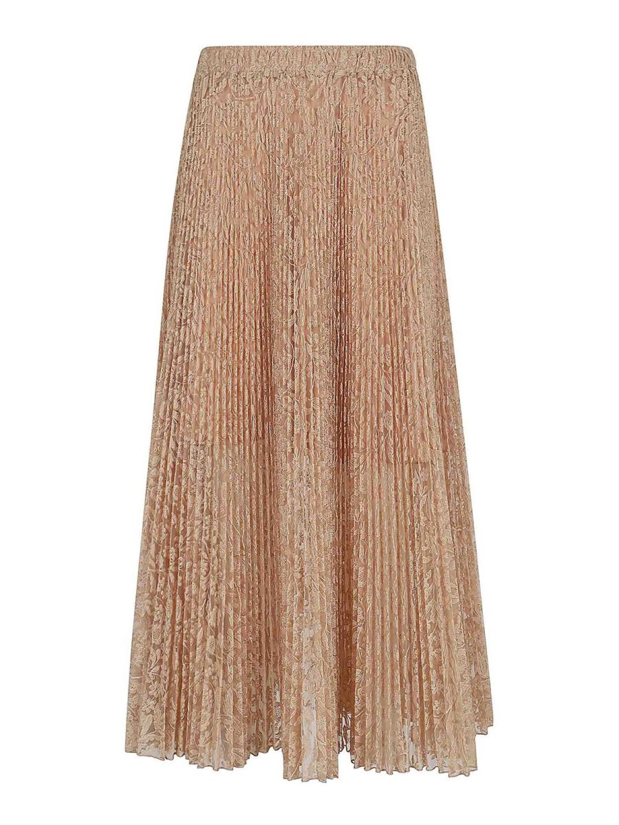 Ermanno Scervino Jupe Midi - Rose
