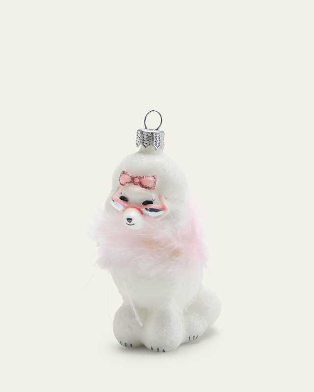 Fancy Poodle Ornament